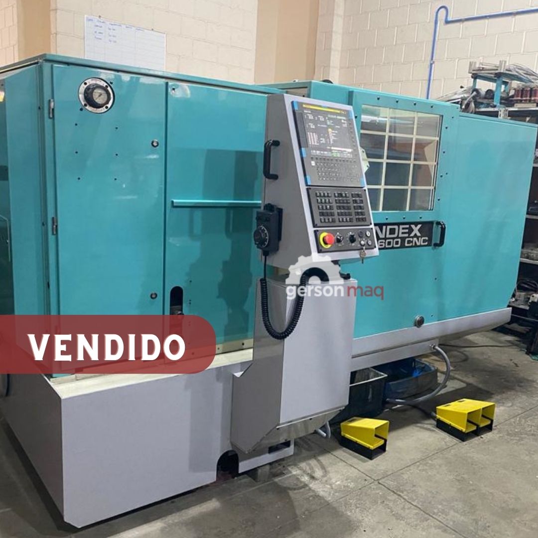 TORNO CNC INDEX GU600 RETROFIT COMPLETO COMANDO FANUC NOVO
